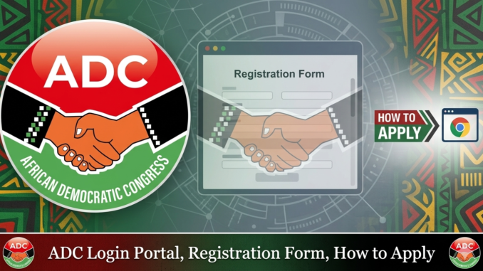 ADC Login Portal, Registration Form PDF, How to Apply and Deadline 2026