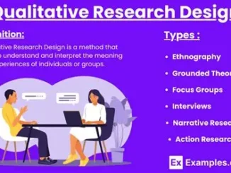 Qualitative Research Design